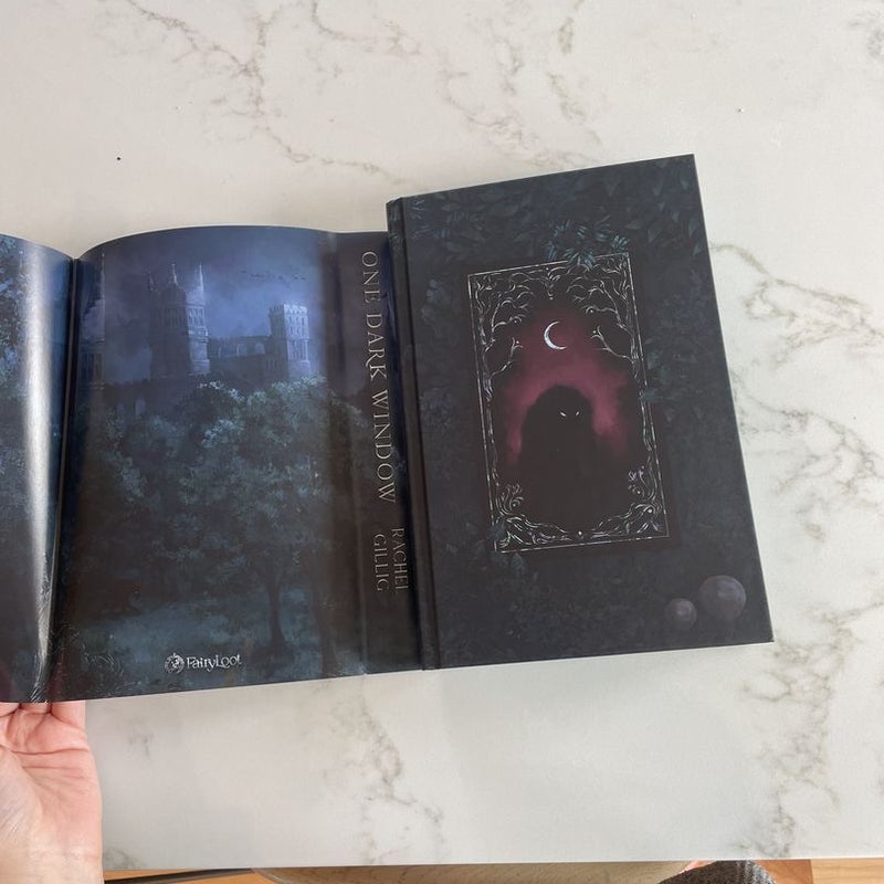One Dark Window Fairyloot special edition by Rachel Gillig, Hardcover Pangobooks
