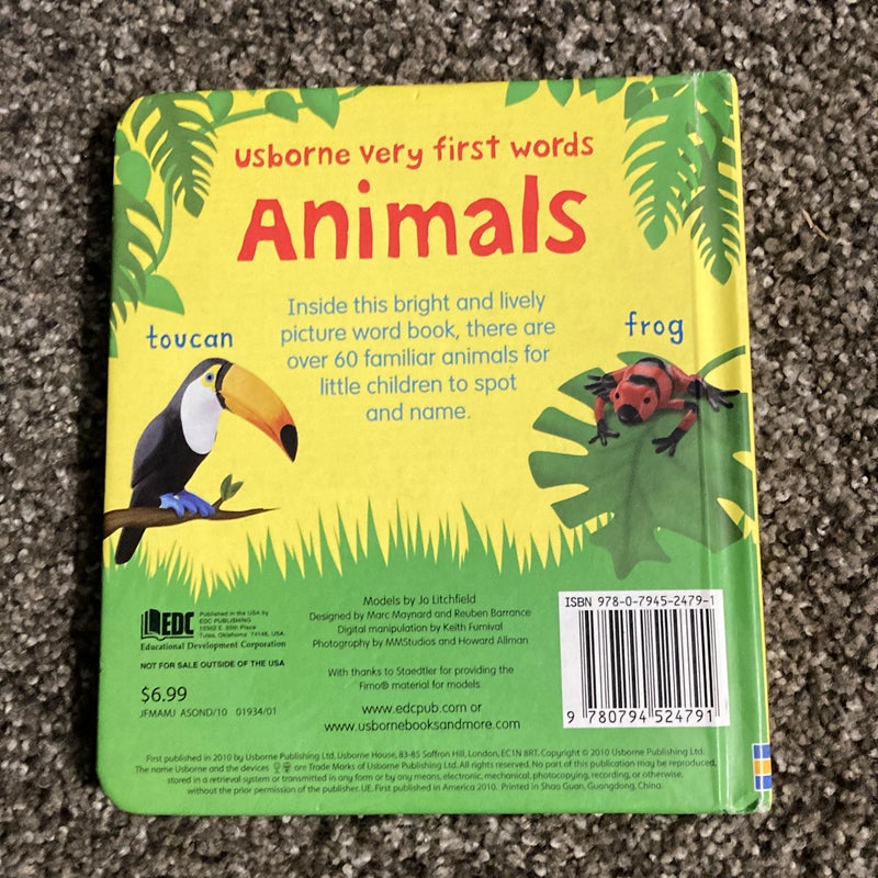 Very First Animals Board Book