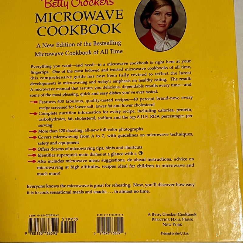 Betty Crocker's Microwave Cookbook