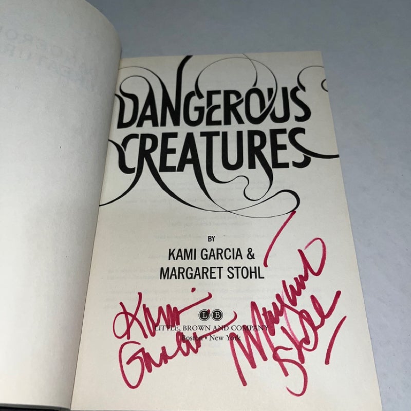 Dangerous Creatures (Signed copy)