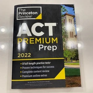 Princeton Review ACT Premium Prep 2022