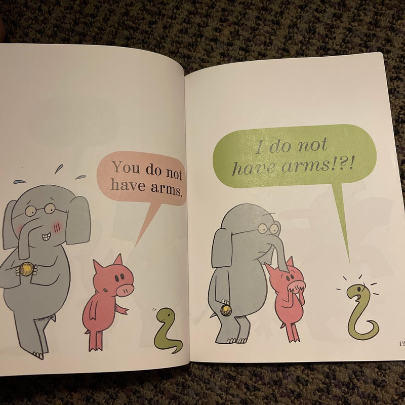 Elephant and piggy book