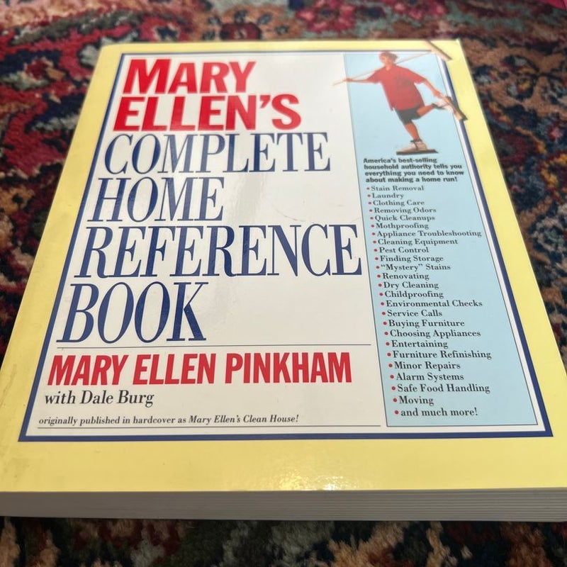 Mary Ellen's Complete Home Reference Book