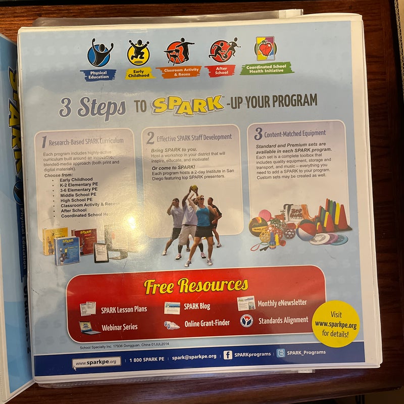 SPARK Physical Education Bundle Grades K-2/3-6 