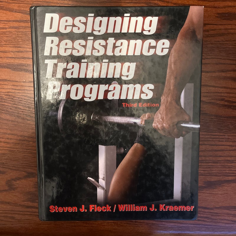 Designing resistance training programs sale