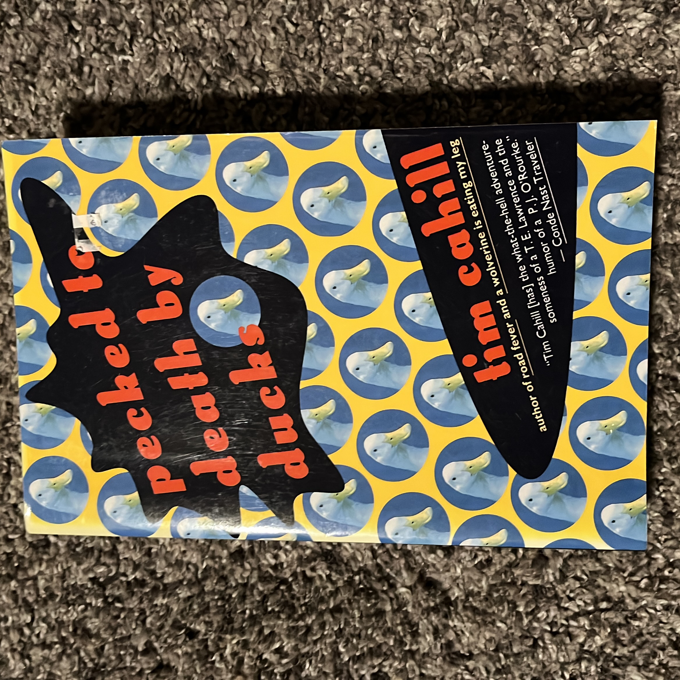 Pecked to death by ducks