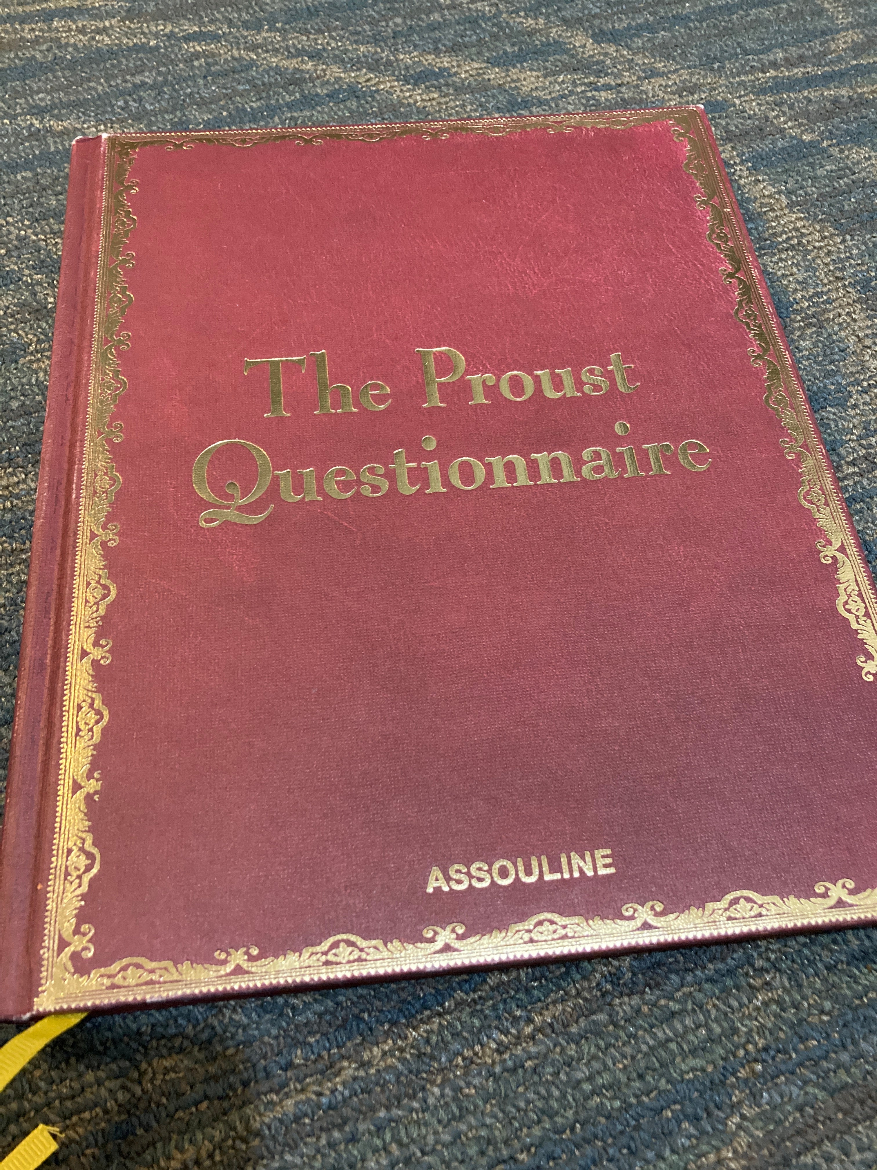 The Proust Questionnaire