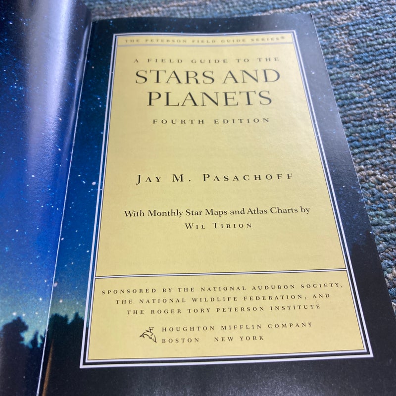 A Peterson Field Guide to Stars and Planets