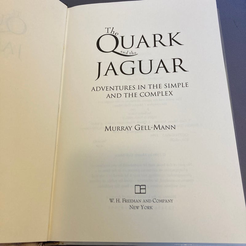 The Quark and the Jaguar