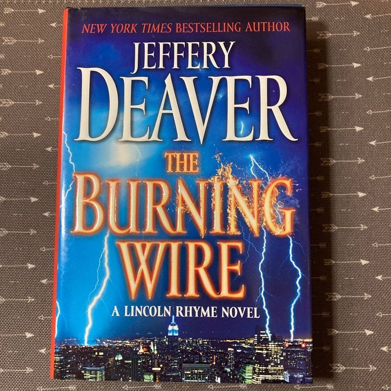 SIGNED 1st/1st - The Burning Wire