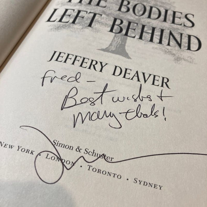 SIGNED 1st/1st - The Bodies Left Behind