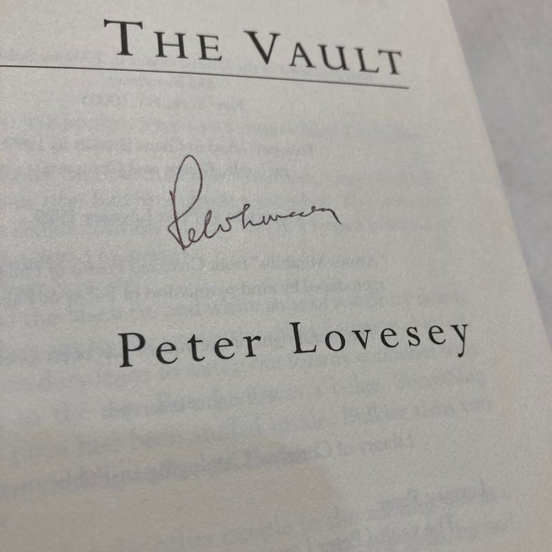 The Vault - Signed First Edition