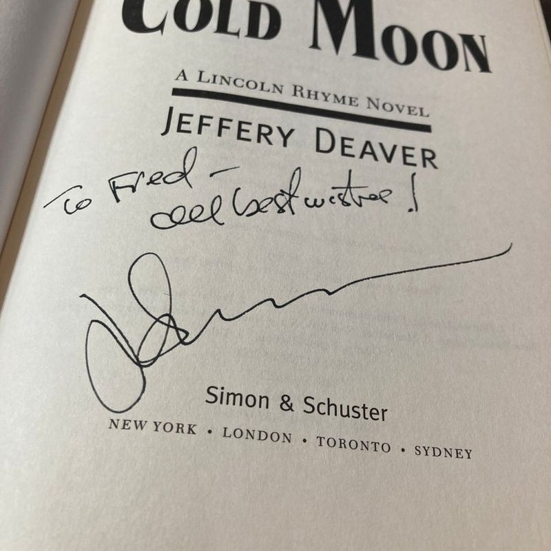 SIGNED 1st/1st - The Cold Moon