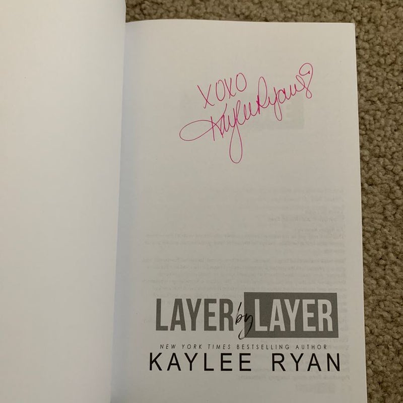 Layer by Layer (SIGNED)