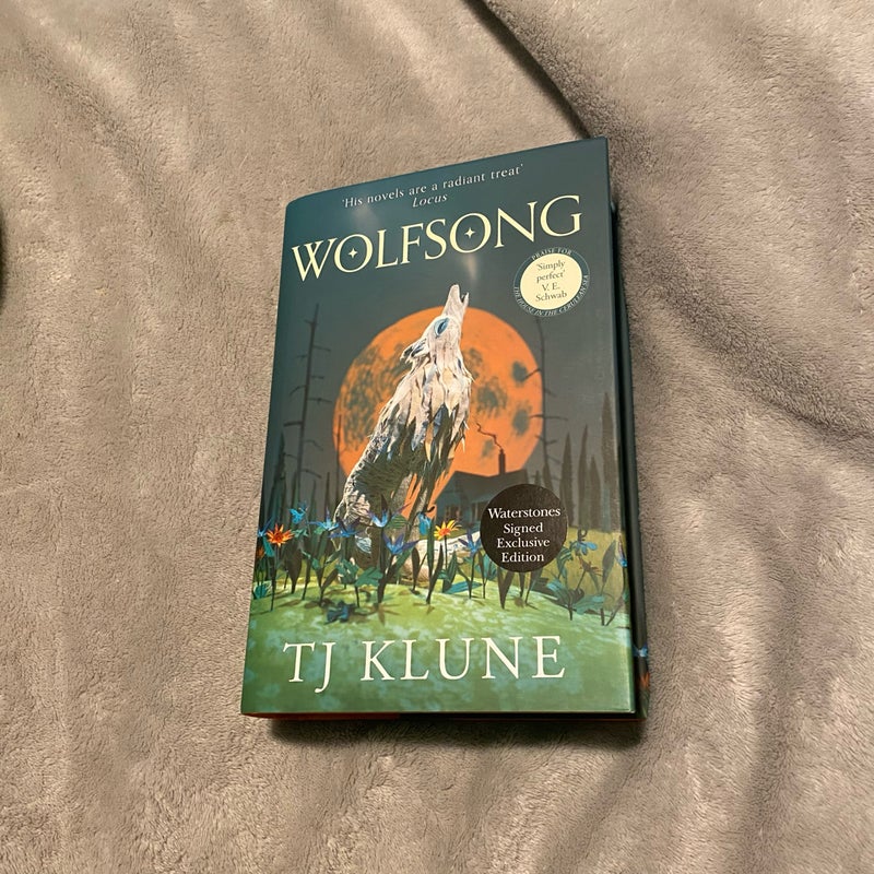 Waterstones Special Signed Edition buy - Wolfsong