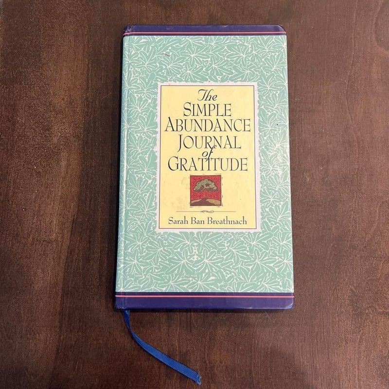 Simple Abundance Journal of Gratitude
