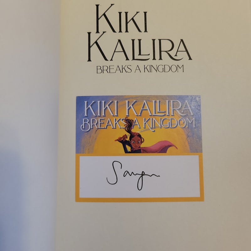 Kiki Kalira Breaks a Kingdom (Owlcrate jr.)