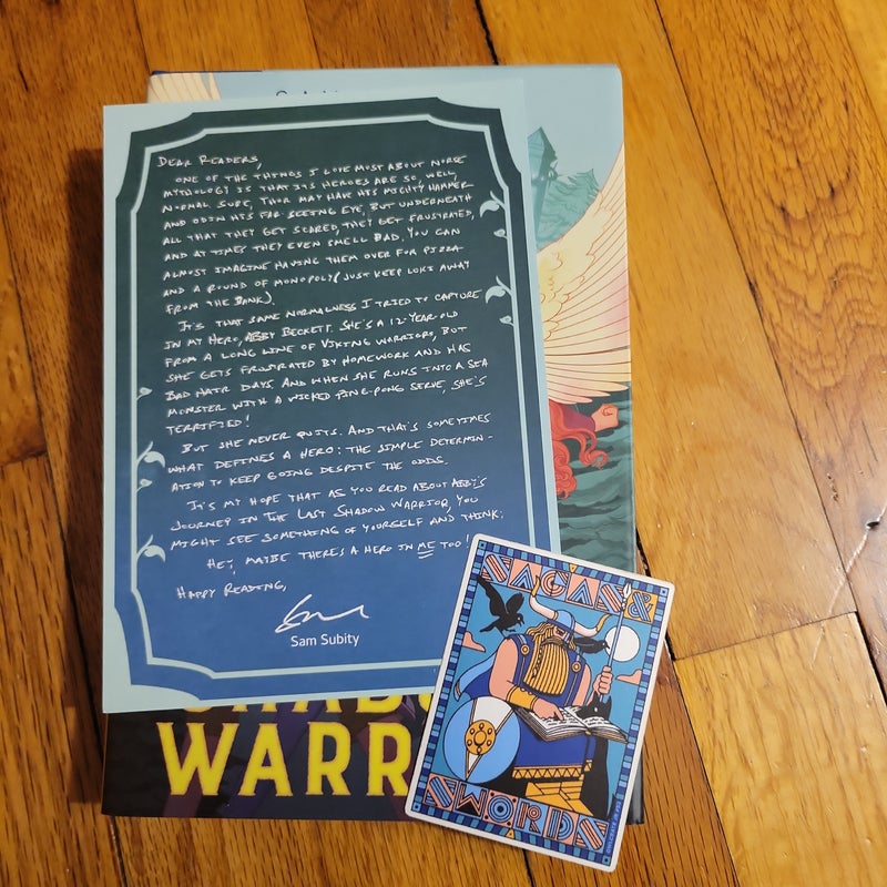 The Last Shadow Warrior (Owlcrate jr.)