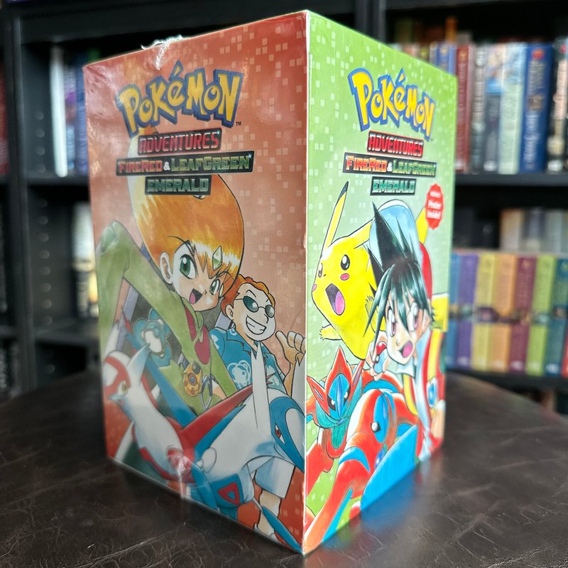 Pokémon Adventures FireRed and LeafGreen / Emerald Box Set by Hidenori ...