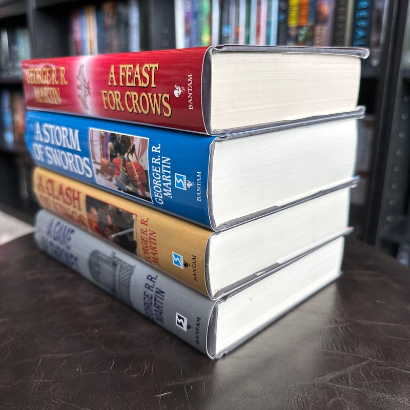 A Song of Ice and Fire (Original Bookclub Editions 1-4)