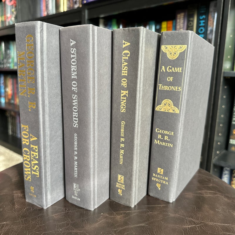 A Song of Ice and Fire (Original Bookclub Editions 1-4)