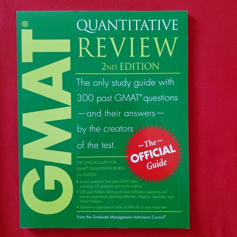 The Official Guide for GMAT Quantitative Review