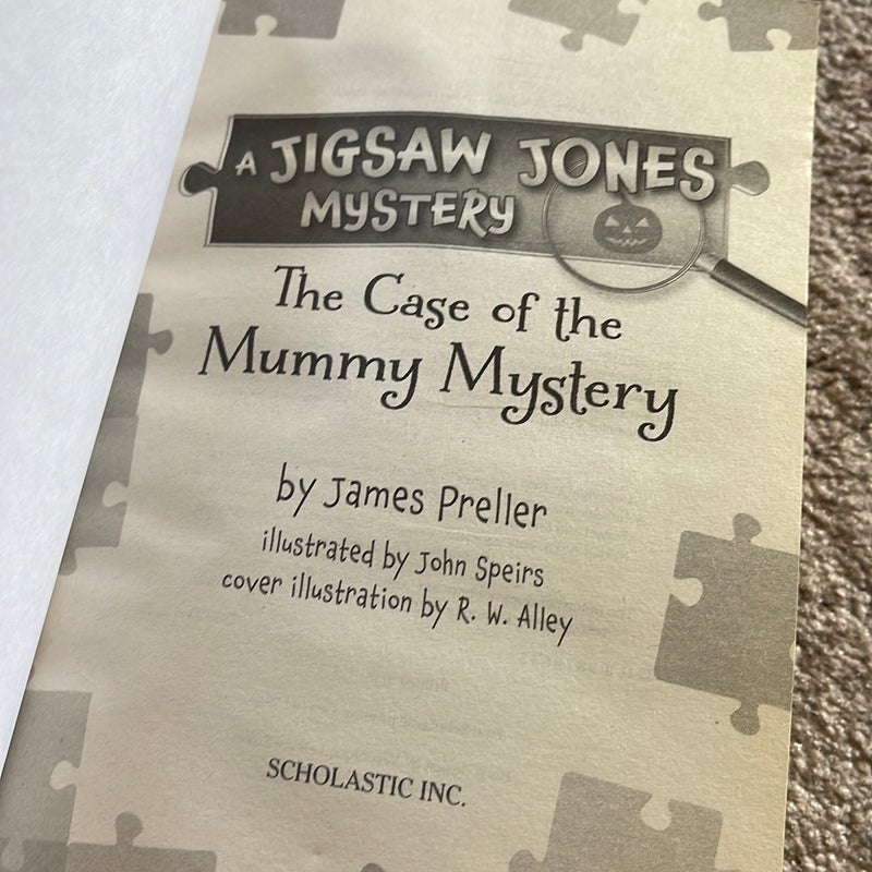 A Jigsaw Jones Mystery