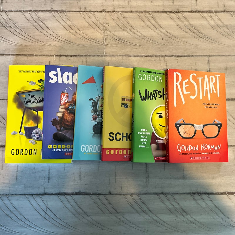 Gordon Korman 6-Book Set