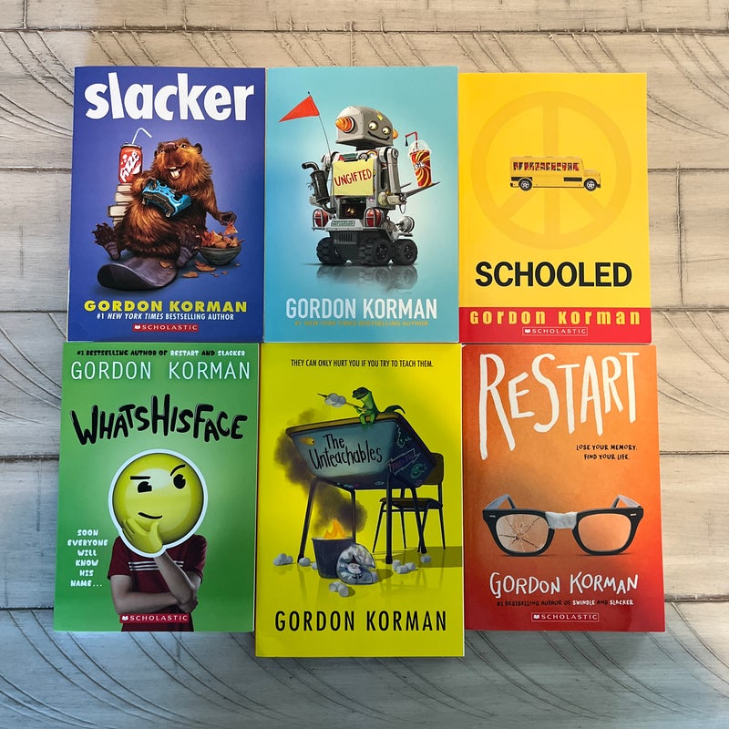 Gordon Korman 6-Book Set