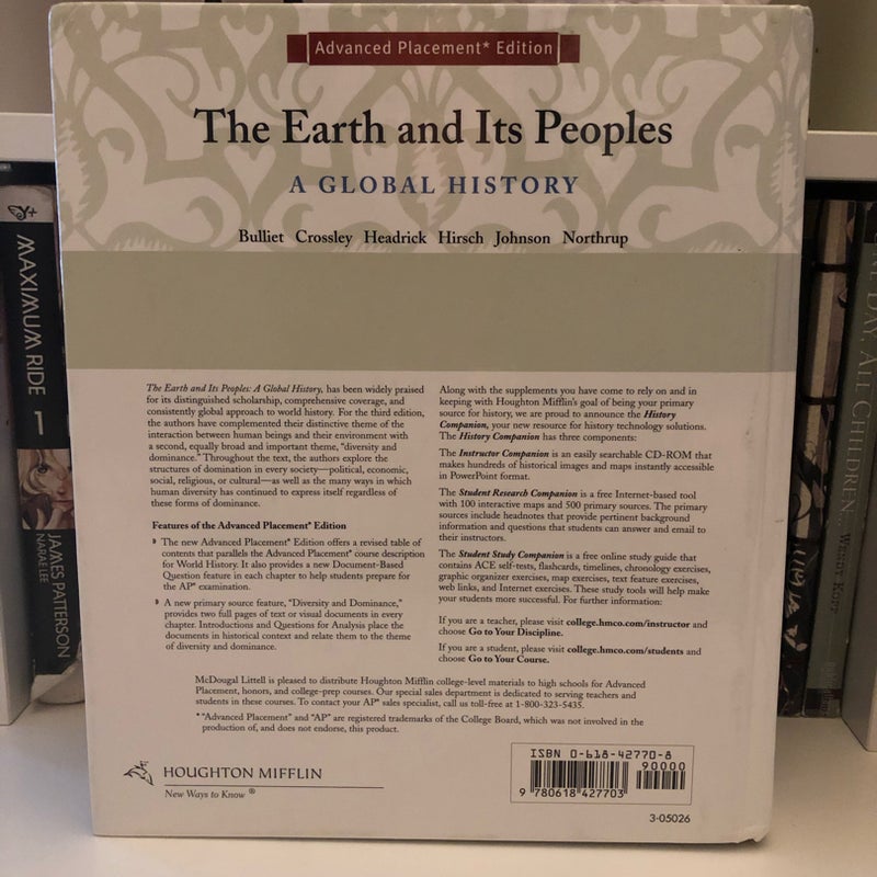 Earth/peoples AP 3ed