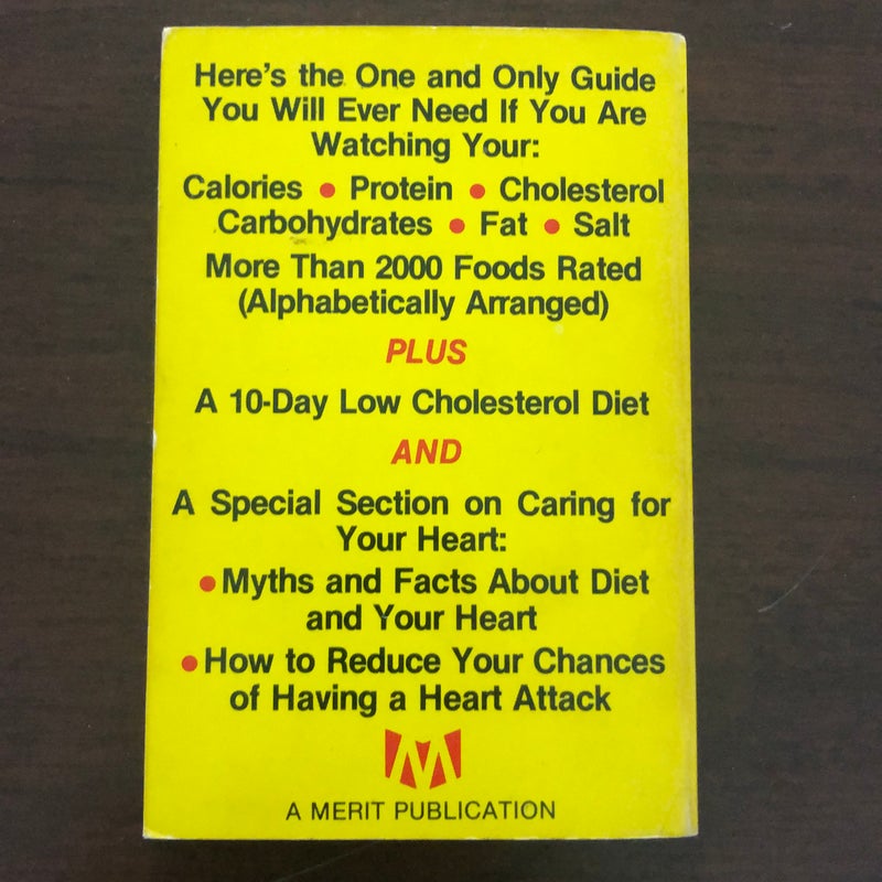 Guide to: Cholesterol, Carbohydrate, Protein, Fat & Salt