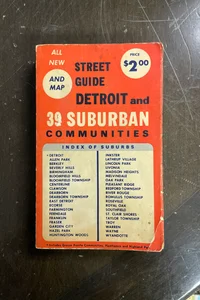 Street Guide Detroit and 39 Suburban Communities