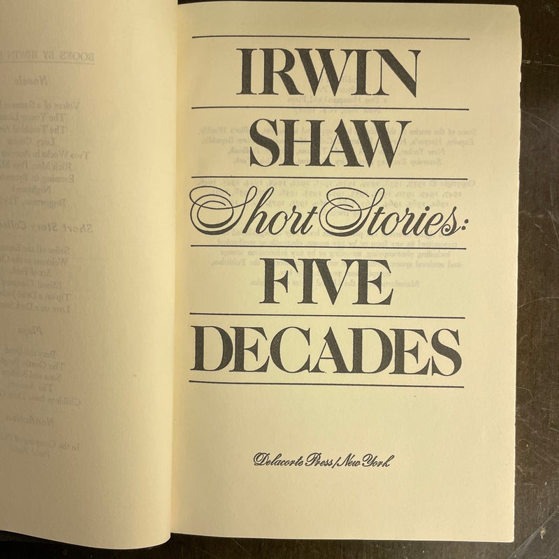 Five Decades: Short Stories