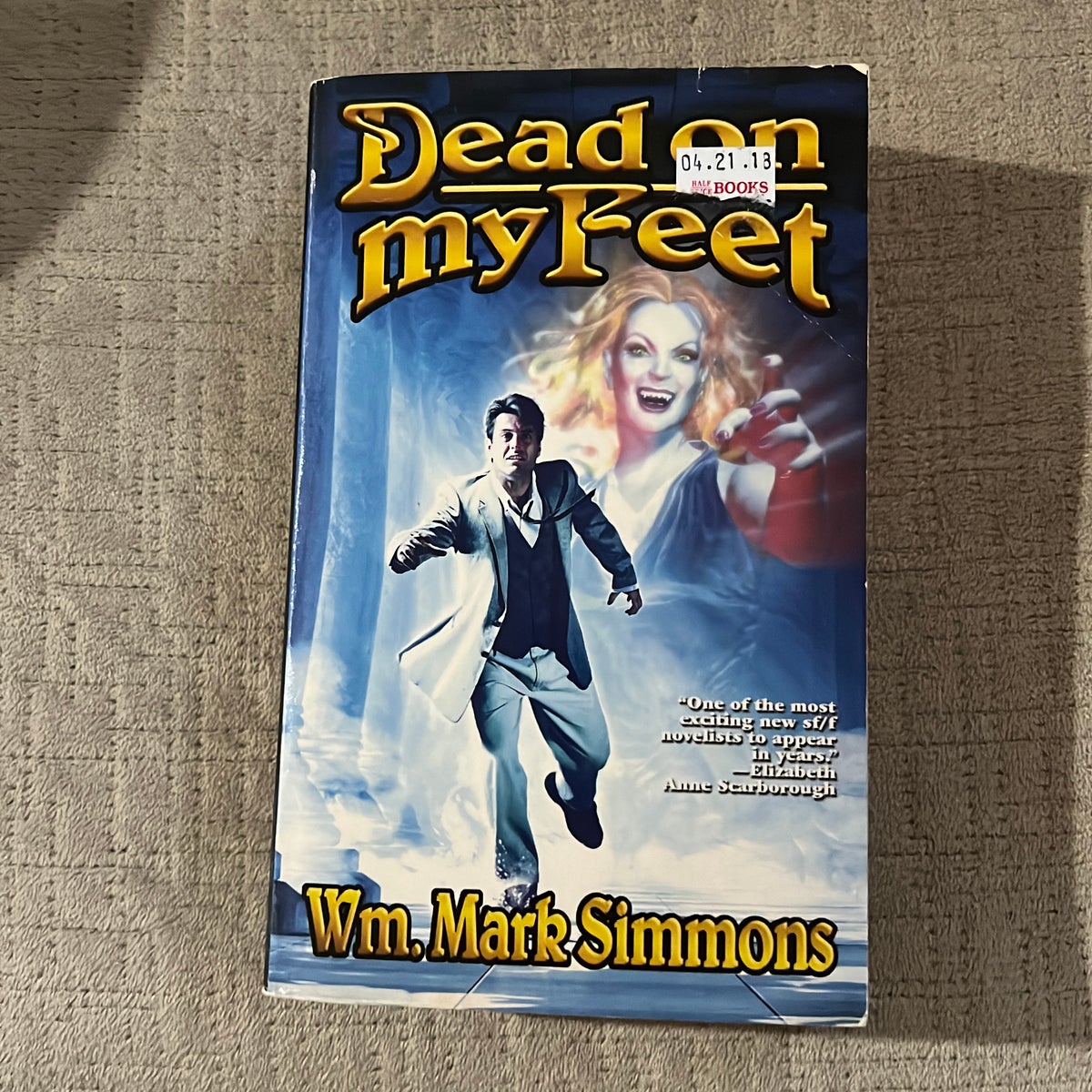 dead-on-my-feet-by-wm-mark-simmons