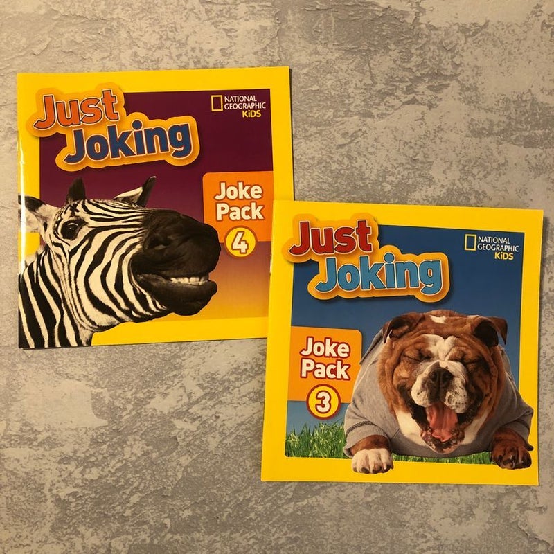 Just Joking Joke Pack Set of 2 (3 & 4)