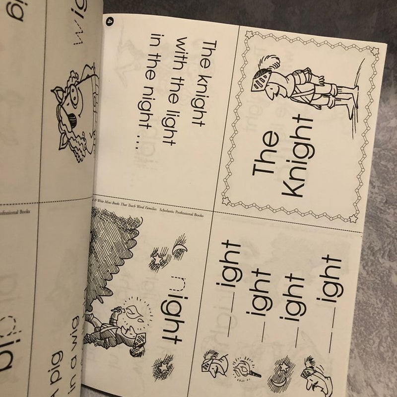 25 Read and Write MiniBooks That Teach Word Families