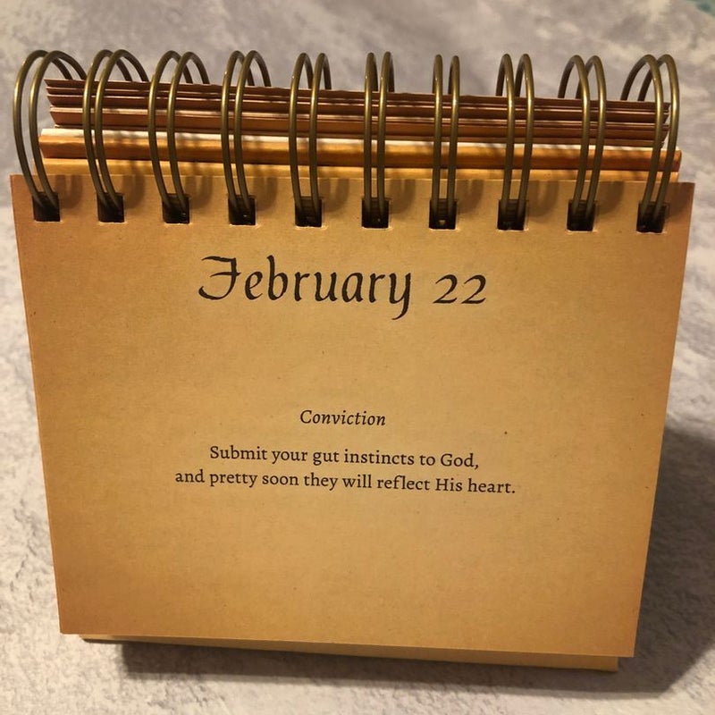 Treasures and Truths of a Hope Filled Life (daily inspiration calendar)