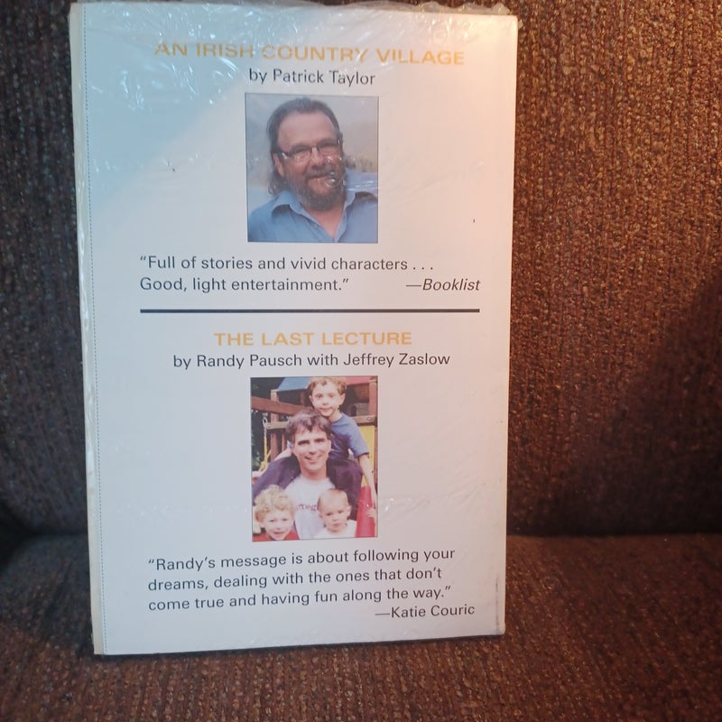 Two books in one an Irish Country Village and the last lecture