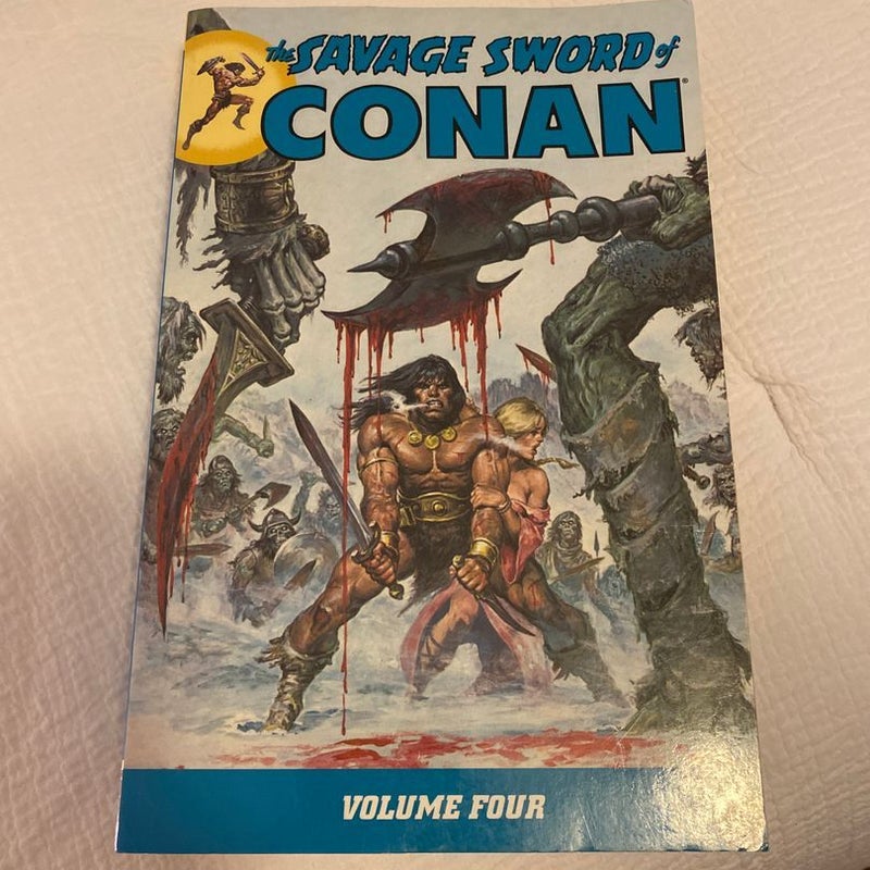 Savage Sword of Conan Volume 4