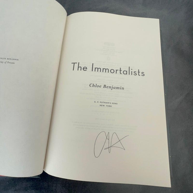 The Immortalists - Signed