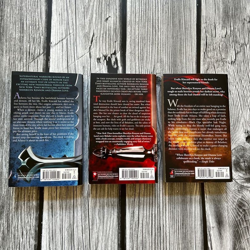 Belador Series Books # 1-3 
