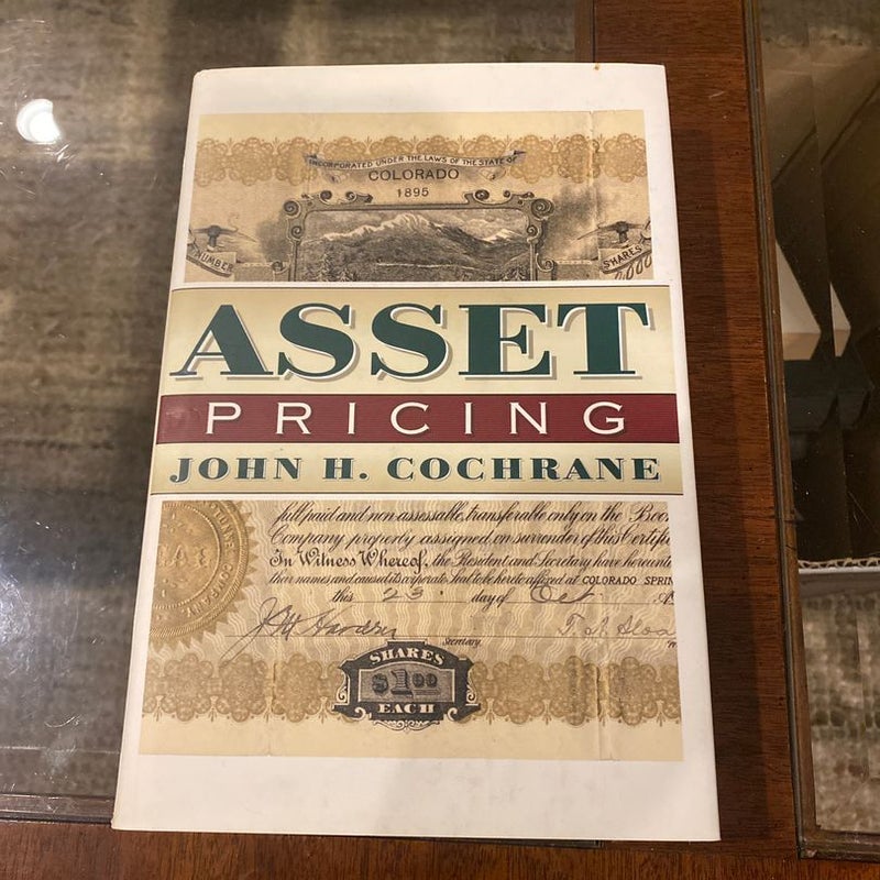 Asset Pricing