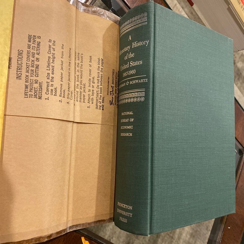 A Monetary History Of The United States 1867 1960 By Friedman Milton And Anna Jacobson Schwartz 