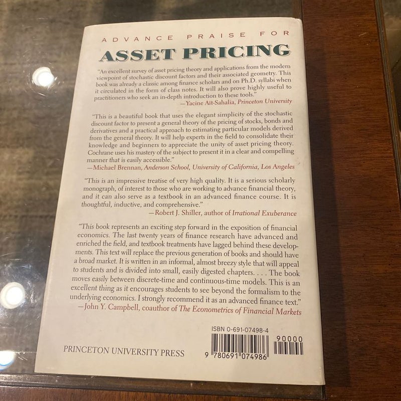 Asset Pricing