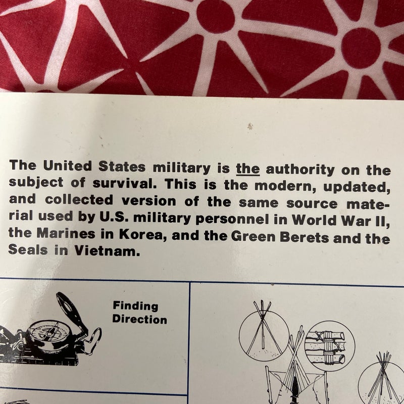 The US Armed Forces Survival Manual 