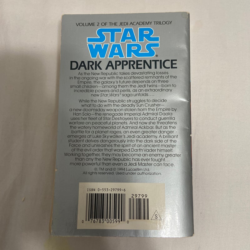 Star Wars Dark Apprentice 