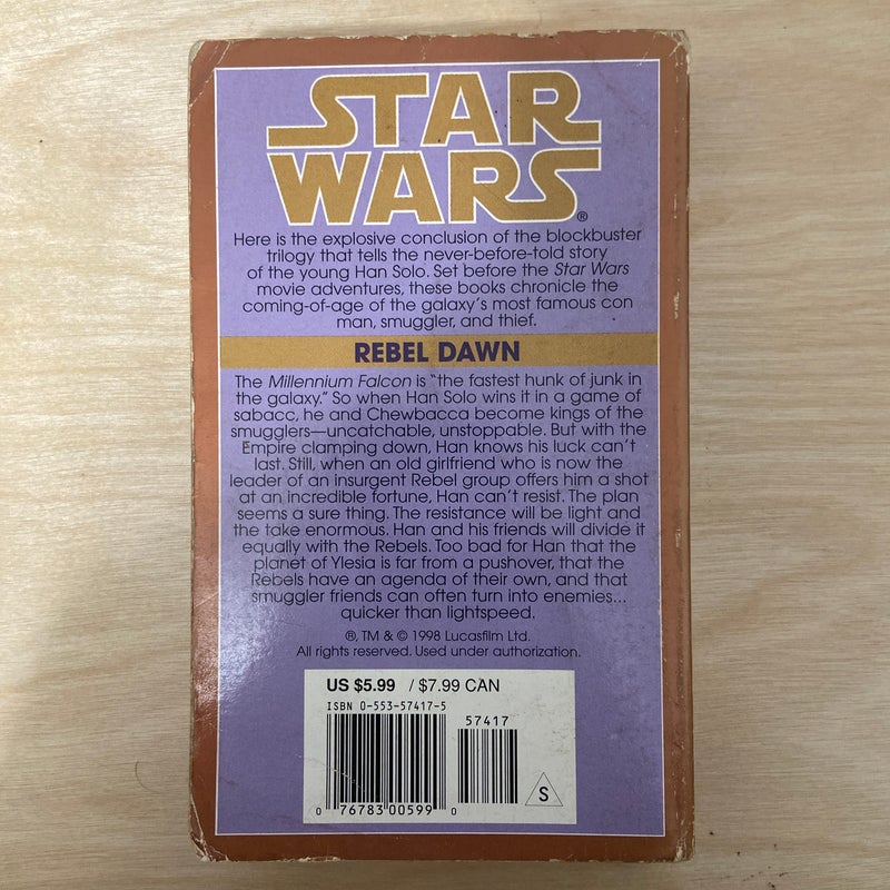 Star Wars Rebel Dawn (The Han Solo Trilogy)