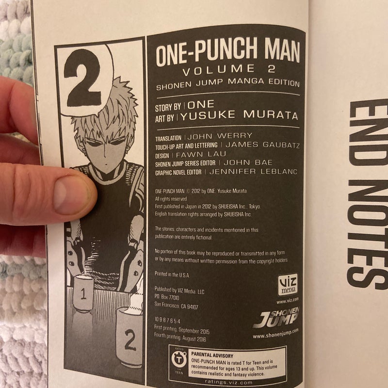 One-Punch Man, Volume 2