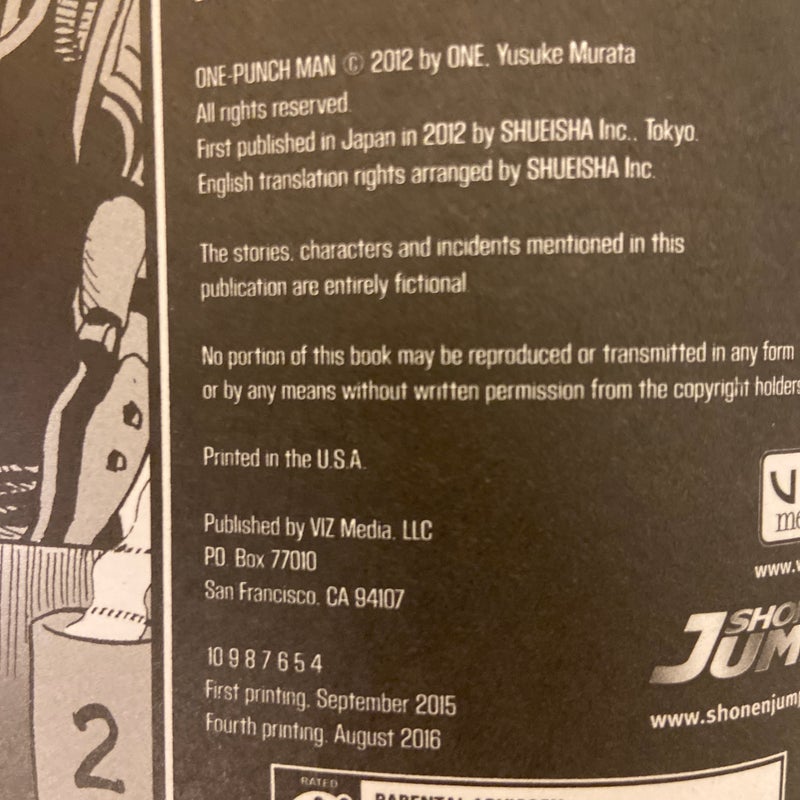 One-Punch Man, Volume 2