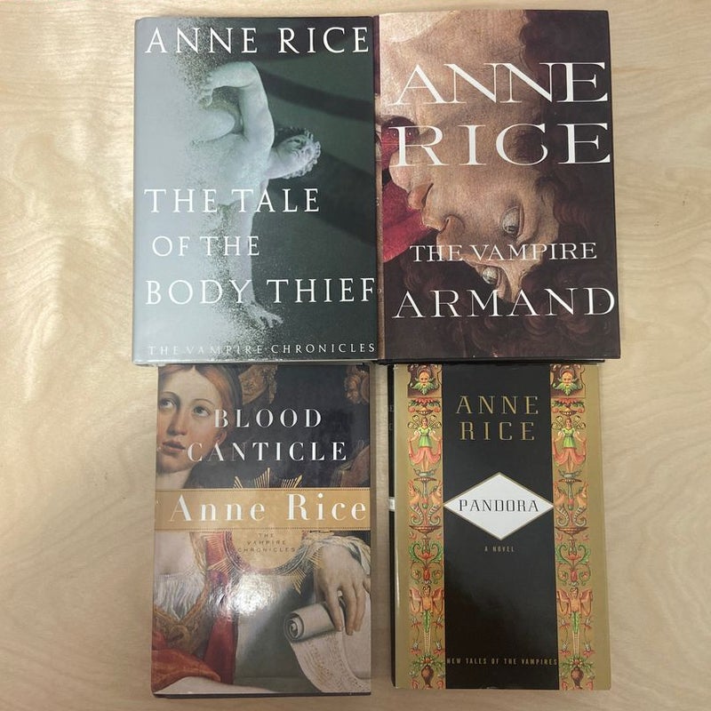 Anne Rice Bundle, The Vampire Chronicles, New Tales of the Vampires 